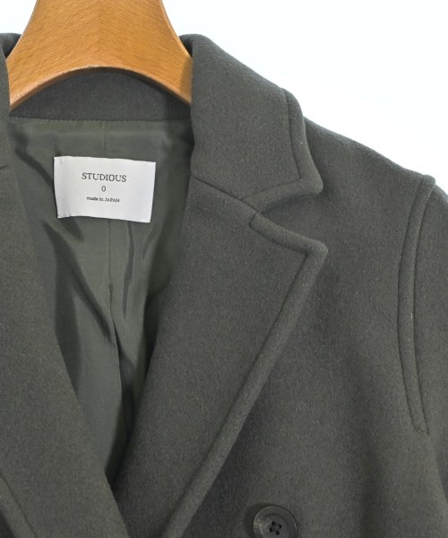 STUDIOUS（ステュディオス）チェスターコート カーキ サイズ:0(XS位) レディース/2200637886017
