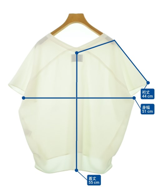 STUDIOUS（ステュディオス）カジュアルシャツ 白 サイズ:0(XS位) レディース/2200634329159