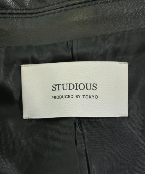 STUDIOUS（ステュディオス）ライダース 黒 サイズ:0(XS位) レディース/2200637666015