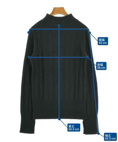 STUDIOUS（ステュディオス）ニット・セーター 黒 サイズ:F レディース/2200616515020