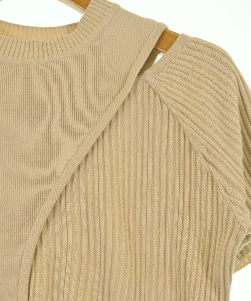 STUDIOUS（ステュディオス）ニット・セーター ベージュ サイズ:F レディース/2200616860045