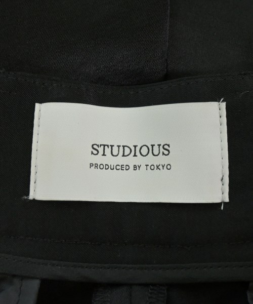 STUDIOUS（ステュディオス）スラックス 黒 サイズ:1(S位) レディース/2200610260018