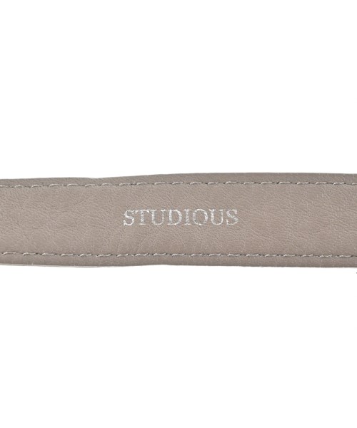 STUDIOUS（ステュディオス）ベルト ベージュ サイズ:- レディース/2200613750066
