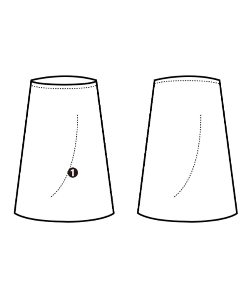 STUDIOUS（ステュディオス）ロング・マキシ丈スカート 黒 サイズ:1(S位) レディース/2200616682081