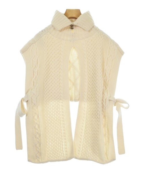 STUDIOUS（ステュディオス）ベスト 白 サイズ:F レディース/2200675281096