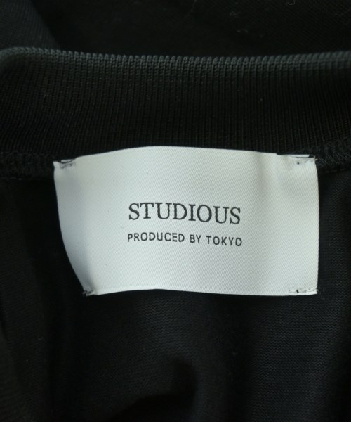 STUDIOUS（ステュディオス）Tシャツ・カットソー 黒 サイズ:0(XS位) レディース/2200694902071