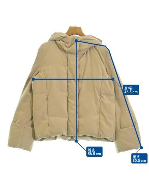 STUDIOUS（ステュディオス）ダウンジャケット/ダウンベスト ベージュ サイズ:2(M位) レディース/2200646379012