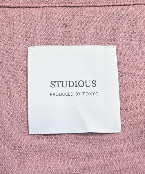 STUDIOUS（ステュディオス）トレンチコート ピンク サイズ:1(S位) レディース/2200658668012
