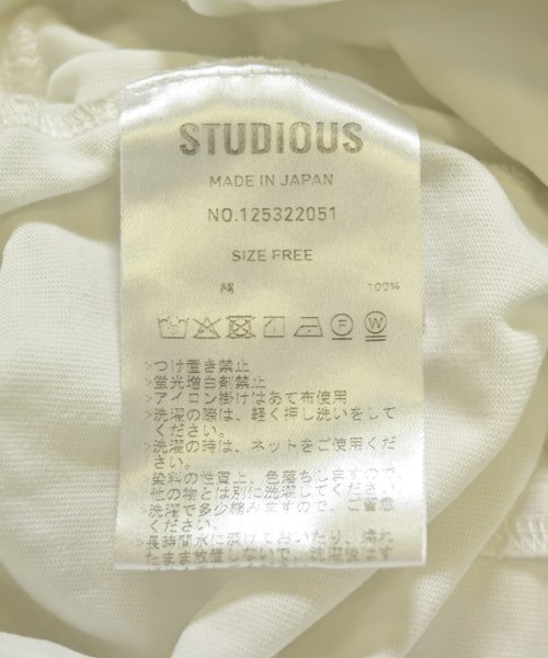 STUDIOUS（ステュディオス）Tシャツ・カットソー 白 サイズ:F レディース/2200715710036