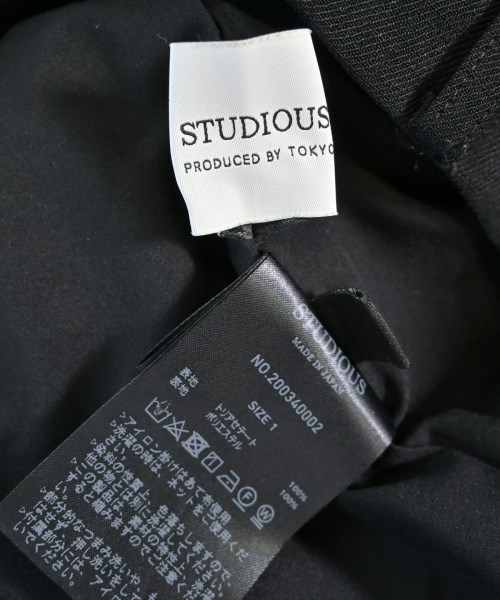 STUDIOUS（ステュディオス）その他 黒 サイズ:1(S位) レディース/2200719499098