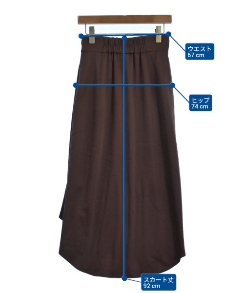 STUDIOUS（ステュディオス）ロング・マキシ丈スカート 赤 サイズ:2(M位) レディース/2200637856102