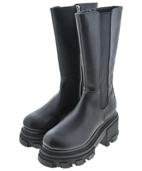 STUDIOUS(ステュディオス)ブーツ 黒 サイズ:1(22cm位)/2200636134768