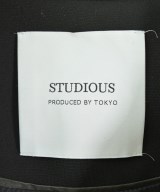 STUDIOUS（ステュディオス）ノーカラージャケット 黒 サイズ:0(XS位) レディース/2200641820021