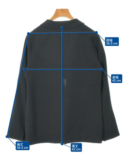 STUDIOUS（ステュディオス）ジャケット 黒 サイズ:1(S位) レディース/2200645902013