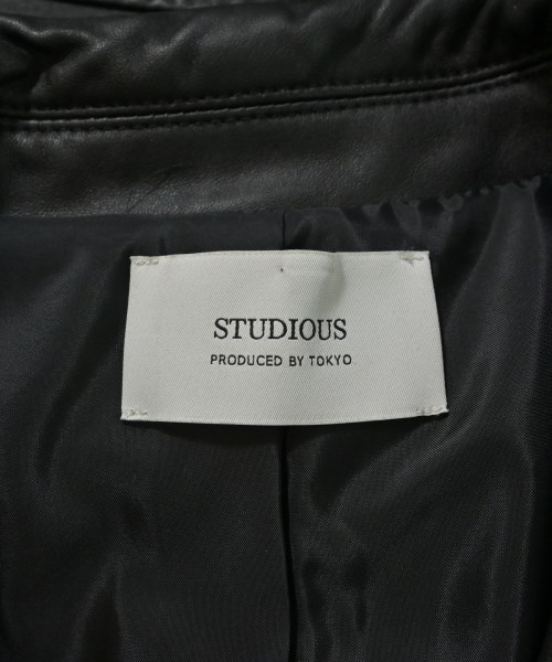 STUDIOUS（ステュディオス）ライダース 黒 サイズ:0(S位) レディース/2200651585026