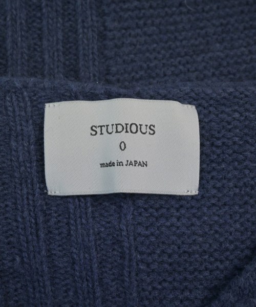 STUDIOUS（ステュディオス）ニット・セーター 紺 サイズ:0(XS位) レディース/2200648570042