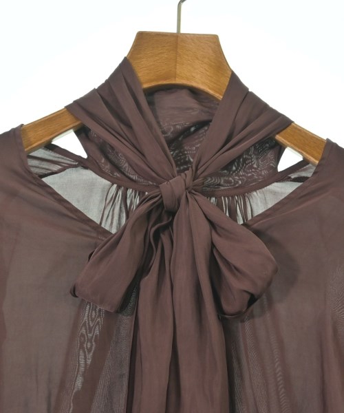 STUDIOUS（ステュディオス）ブラウス 茶 サイズ:F レディース/2200643050167