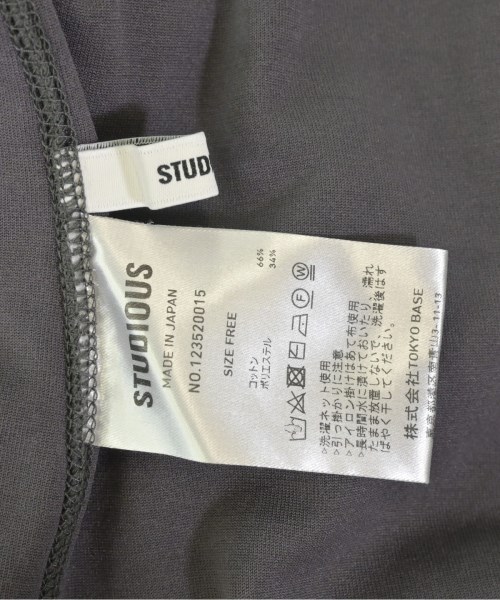 STUDIOUS（ステュディオス）Tシャツ・カットソー グレー サイズ:F レディース/2200699095075