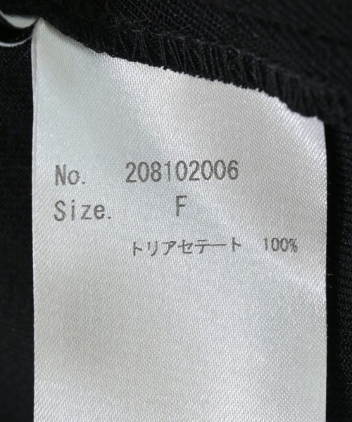 STUDIOUS（ステュディオス）ブラウス 黒 サイズ:F レディース/2200702783067