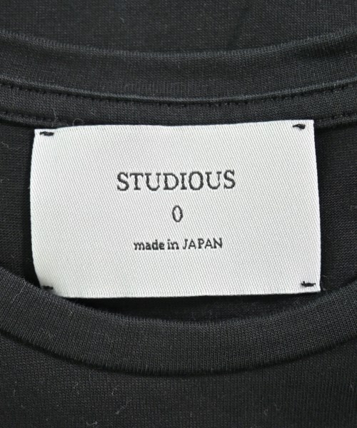 STUDIOUS（ステュディオス）Tシャツ・カットソー 黒 サイズ:F レディース/2200707375106