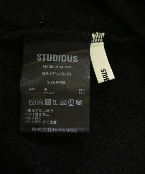 STUDIOUS（ステュディオス）Tシャツ・カットソー 黒 サイズ:F レディース/2200708256039