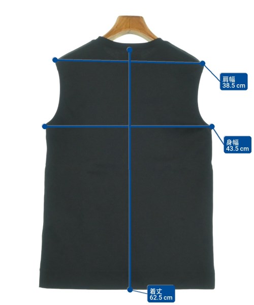 STUDIOUS（ステュディオス）ノースリーブ 黒 サイズ:F レディース/2200661026083