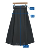 STUDIOUS（ステュディオス）ロング・マキシ丈スカート 黒 サイズ:0(XS位) レディース/2200666296016