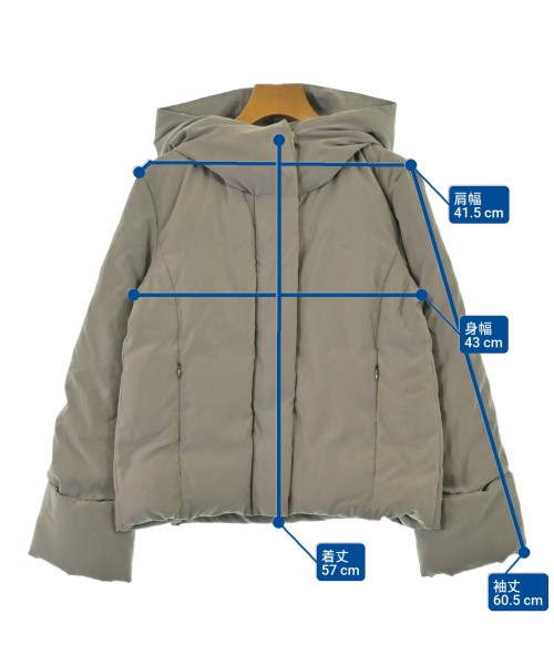 STUDIOUS（ステュディオス）ダウンジャケット/ダウンベスト グレー サイズ:1(S位) レディース/2200664986018