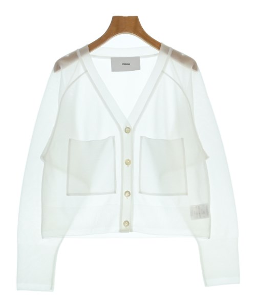 STUDIOUS(ステュディオス)カーディガン 白 サイズ:F/2200668531085