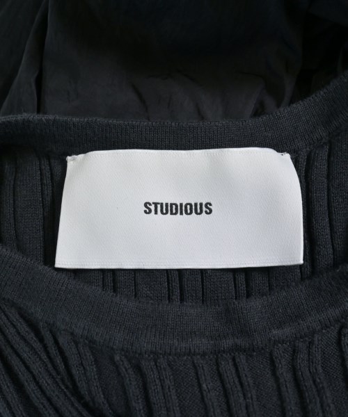 STUDIOUS（ステュディオス）ワンピース 黒 サイズ:1(S位) レディース/2200723476085