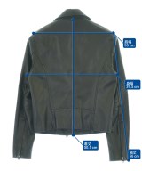 STUDIOUS（ステュディオス）ライダース 黒 サイズ:0(XS位) レディース/2200724723010