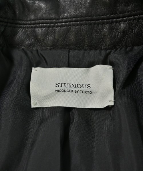 STUDIOUS（ステュディオス）ライダース 黒 サイズ:0(XS位) レディース/2200722036013