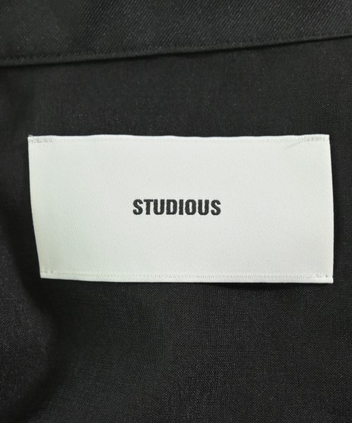 STUDIOUS（ステュディオス）カジュアルシャツ 黒 サイズ:F レディース/2200677569116