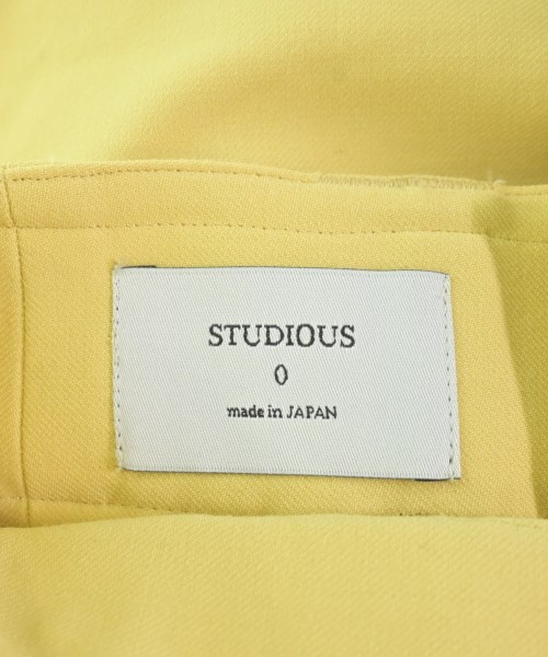 STUDIOUS（ステュディオス）その他 黄 サイズ:0(XS位) レディース/2200685036365