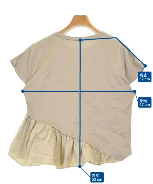 STUDIOUS（ステュディオス）Tシャツ・カットソー ベージュ サイズ:F レディース/2200685858028