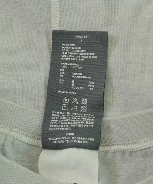 N.HOOLYWOOD（エヌハリウッド）Tシャツ・カットソー グレー サイズ:F メンズ/2200717014125