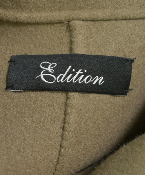EDITION（エディション）チェスターコート カーキ サイズ:F レディース/2200638011012
