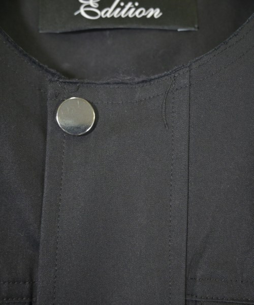 EDITION（エディション）シャツワンピース 黒 サイズ:34(XS位) レディース/2200630941058