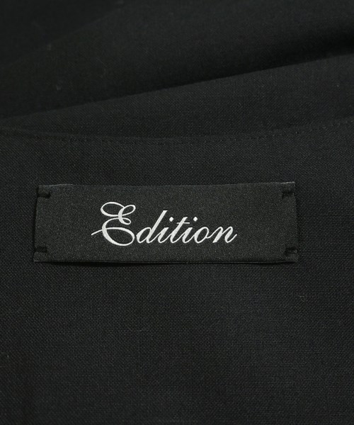 EDITION（エディション）カジュアルシャツ 黒 サイズ:F レディース/2200640918040