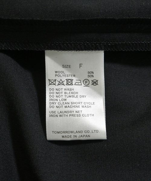 EDITION（エディション）カジュアルシャツ 黒 サイズ:F レディース/2200640918040