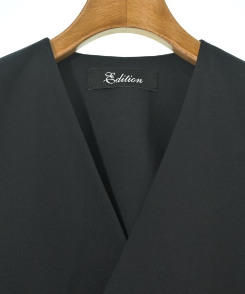 EDITION（エディション）カジュアルシャツ 黒 サイズ:F レディース/2200640918040