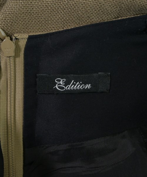 EDITION（エディション）ワンピース ベージュ サイズ:36(S位) レディース/2200629254015