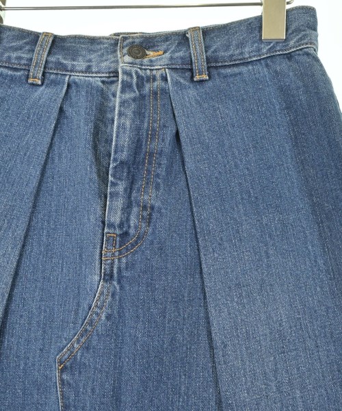 EDITION（エディション）ひざ丈スカート 青 サイズ:34(XS位) レディース/2200643584020