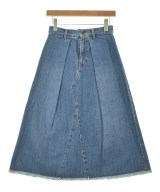 EDITION（エディション）ひざ丈スカート 青 サイズ:34(XS位) レディース/2200643584020