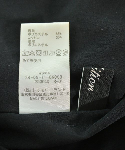 EDITION（エディション）ワンピース 黒 サイズ:F レディース/2200643736030