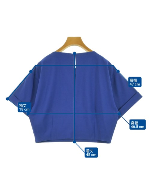 EDITION（エディション）ブラウス 青 サイズ:36(S位) レディース/2200617241119