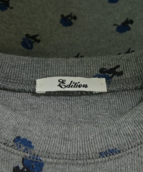 EDITION（エディション）Tシャツ・カットソー グレー サイズ:36(S位) レディース/2200618213085