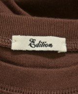 EDITION（エディション）Tシャツ・カットソー 茶 サイズ:34(XS位) レディース/2200611474018
