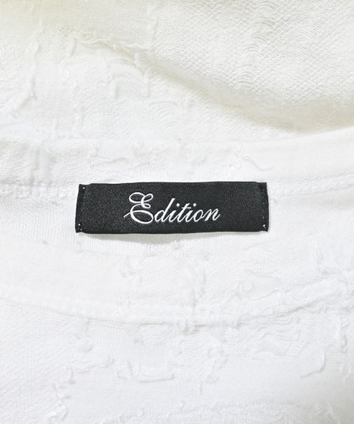 EDITION（エディション）Tシャツ・カットソー 白 サイズ:F レディース/2200612446021