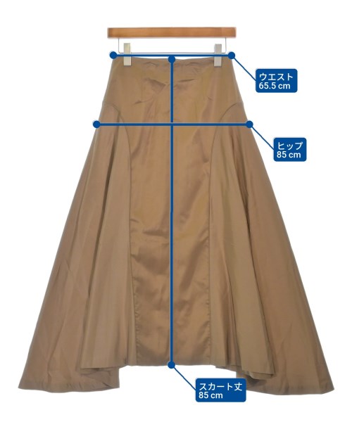 EDITION（エディション）ロング・マキシ丈スカート ベージュ サイズ:34(XS位) レディース/2200619918255